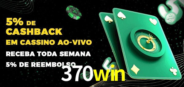 Promoções do cassino ao Vivo 370win